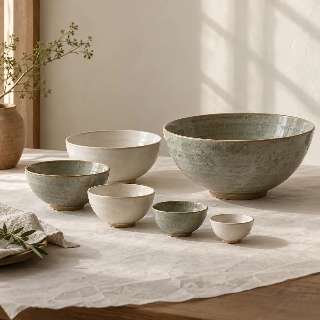 Ceramic bowls