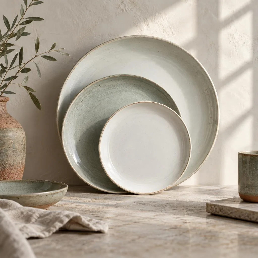 Ceramic plates