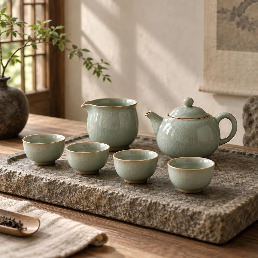 Ceramic tea sets