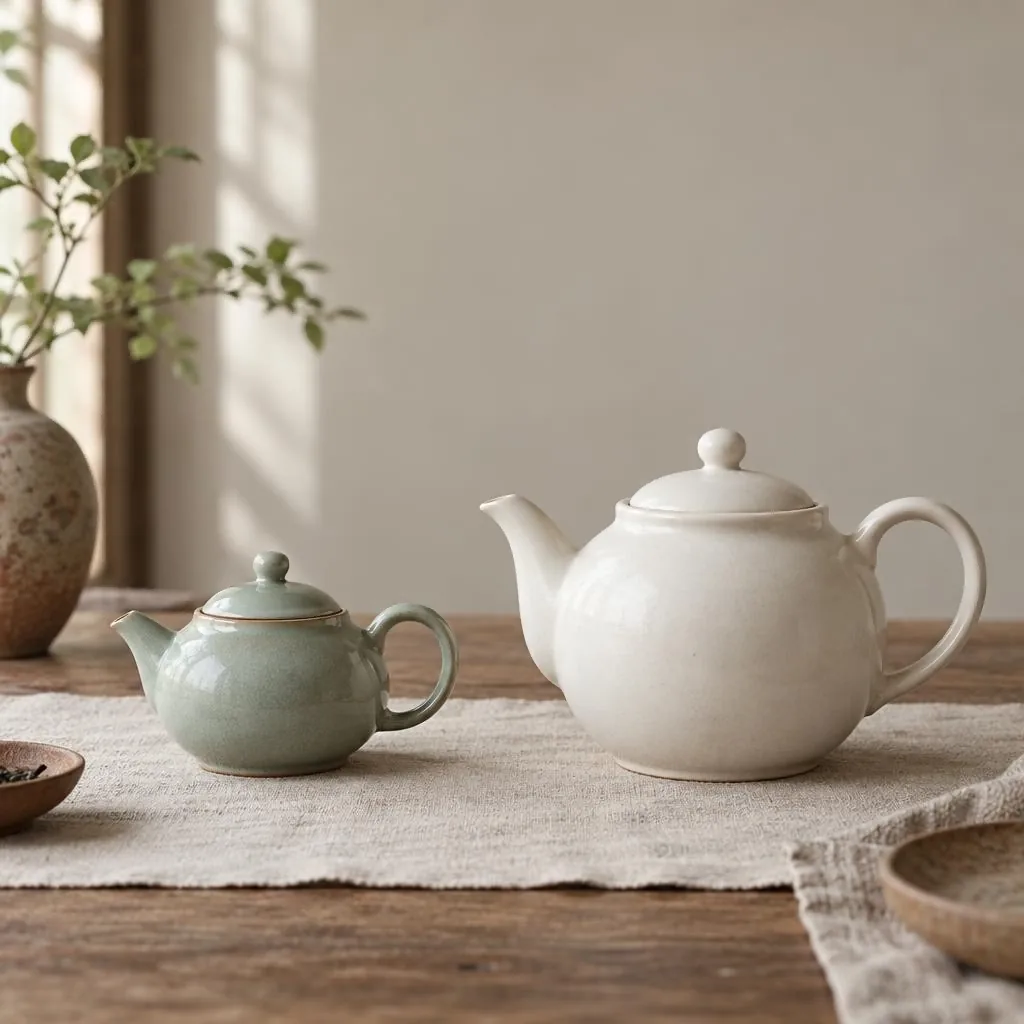 Ceramic teapots